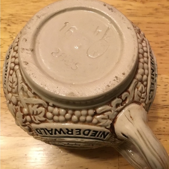 Vintage German square mugs from the 1930’s. - Picture 5 of 7